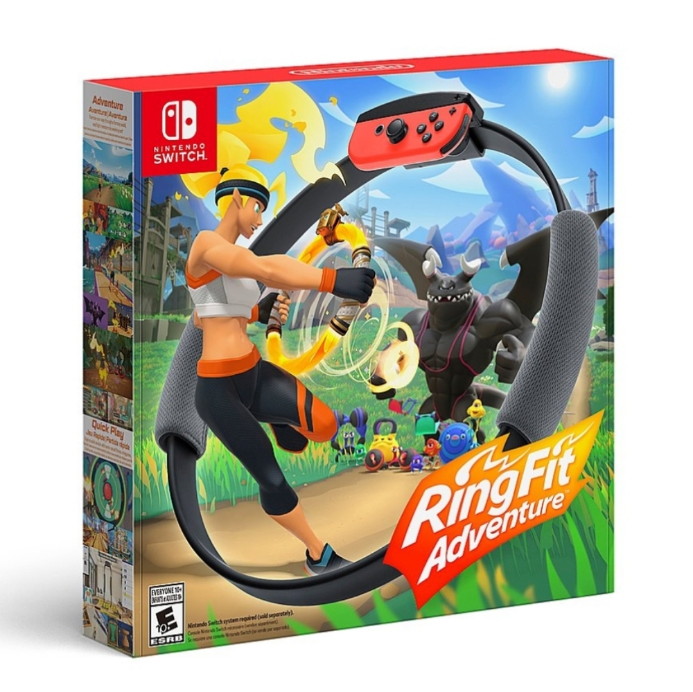 RingFit Nintendo Switch Fitness Adventure Game